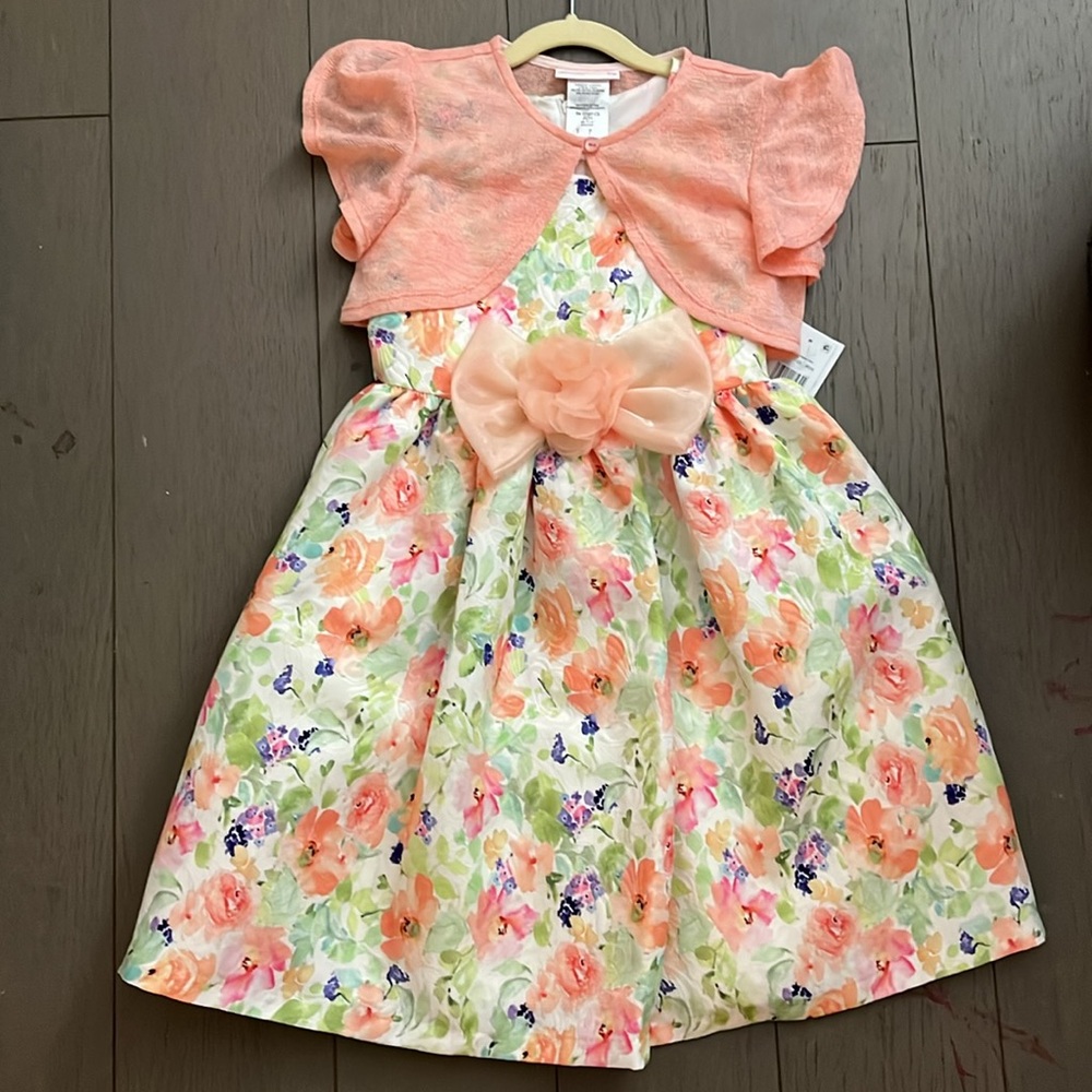 Pastel, Floral, Girl’s Formal 👗 Dress